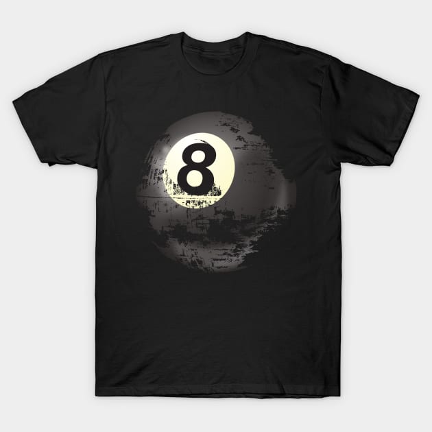 Pool Ball under construction T-Shirt by Ricogfx